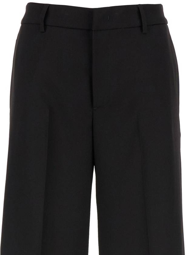 Tailored 'Lorenza' High Waisted Black Trousers In Technical Fabric Woman - PT TORINO - BALAAN 1