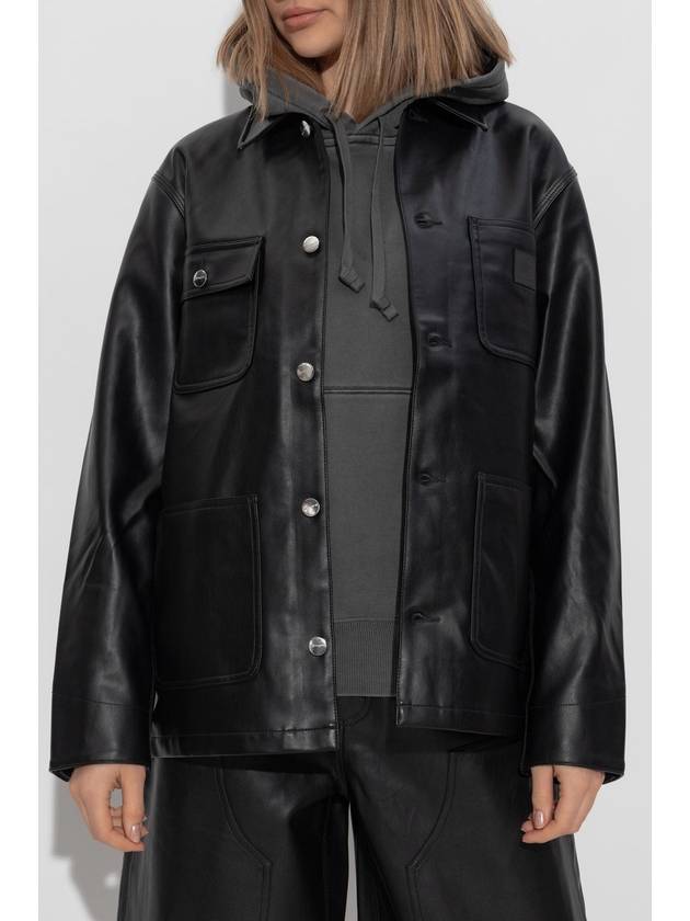 Carhartt WIP Jacket Made Of Eco Leather, Women's, Black - CARHARTT WIP - BALAAN 3