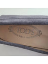 Women's Gomino Driving Shoes Gray - TOD'S - BALAAN.