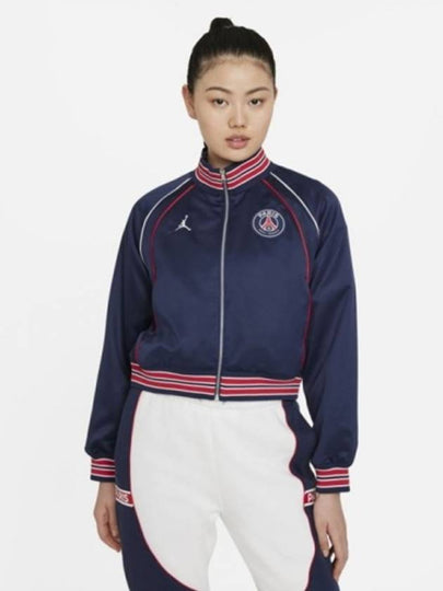 PSG Anthem Zip-Up Jacket Navy - NIKE - BALAAN 2