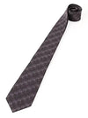 GG Pattern Slim Silk Tie Purple - GUCCI - BALAAN 3