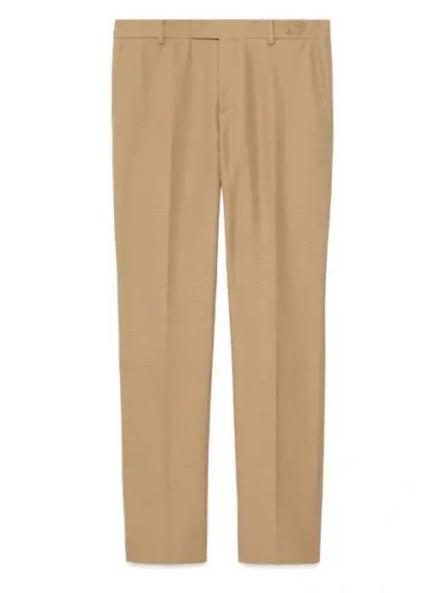 Cotton Natte Slacks Beige - GUCCI - BALAAN 2