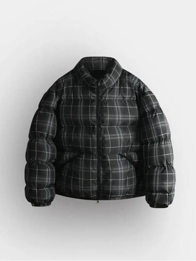 Signature Puffer Check Padding Black - INDUST - BALAAN 2