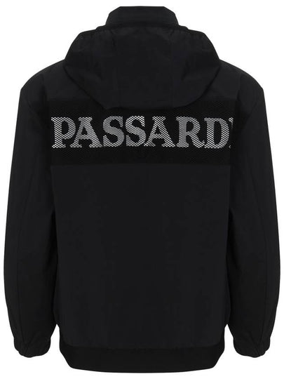 Mesh color combination hood windbreaker BK - PASSARDI - BALAAN 2