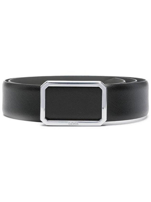 logo engraved leather belt 50513072 - HUGO BOSS - BALAAN 1