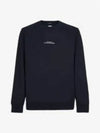 Metropolis Embroidery Logo Sweatshirt Navy - CP COMPANY - BALAAN 2