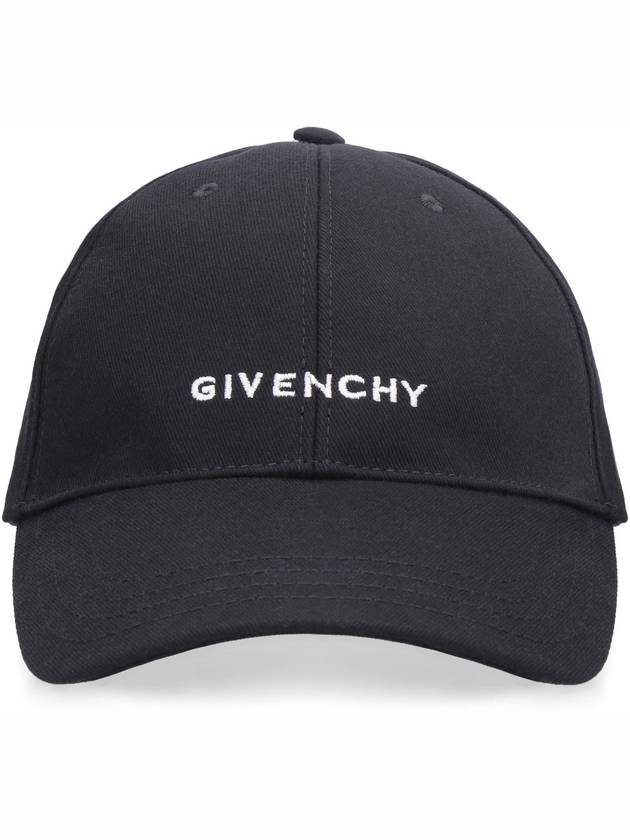 4G Logo Twill Ball Cap Black - GIVENCHY - BALAAN 3