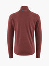 Huge Half Zip Long Sleeve T-shirt Medder Red - KLATTERMUSEN - BALAAN 3