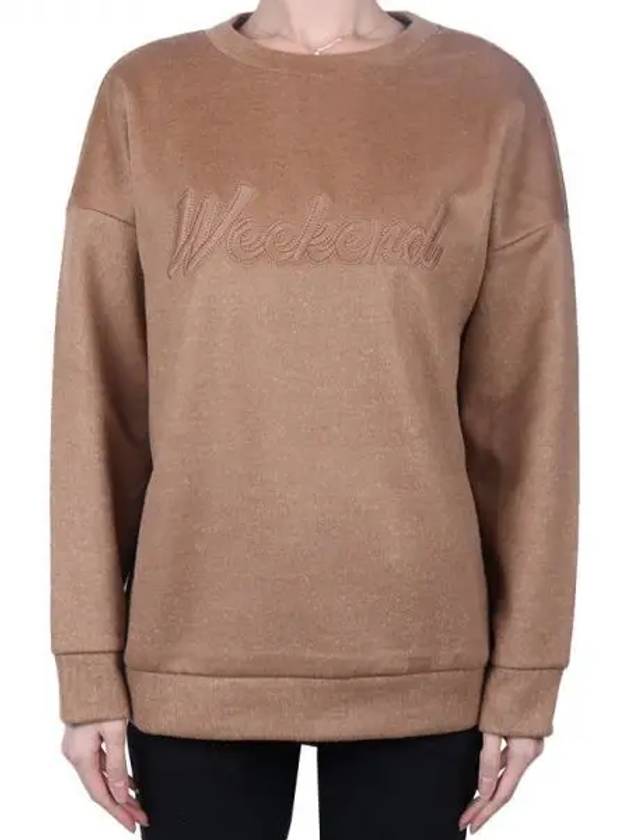 Weekend Women s Molveno Sweatshirt Camel 004 271570 1119772 - MAX MARA - BALAAN 1