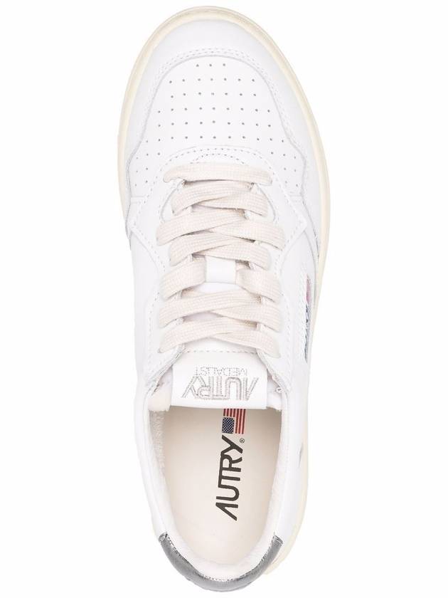 Medalist Silver Tab Low Top Sneakers White - AUTRY - BALAAN 5