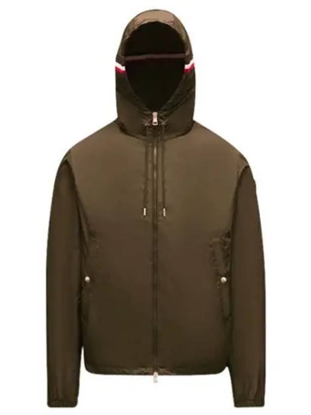 Grimpeurs Hooded Windbreaker Dark Military Green - MONCLER - BALAAN 2