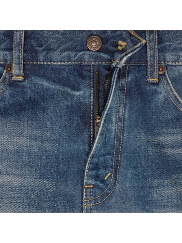 Macro Bootcut Jeans Dark Union Wash - CELINE - BALAAN 6