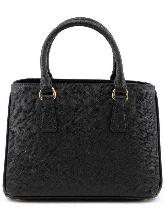 Galleria Saffiano Mini Tote Bag Black - PRADA - BALAAN 5