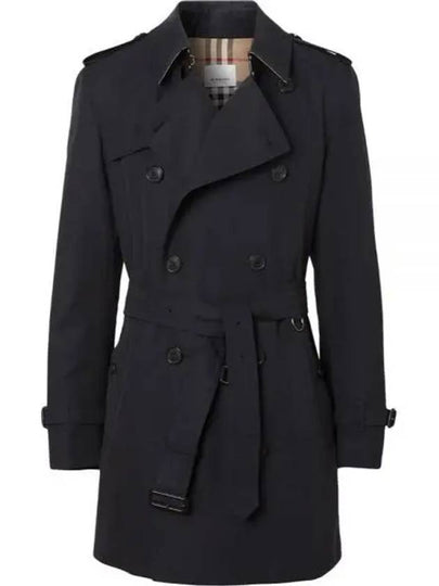 Men's Short Wimbledon Trench Coat Midnight Navy - BURBERRY - BALAAN 2