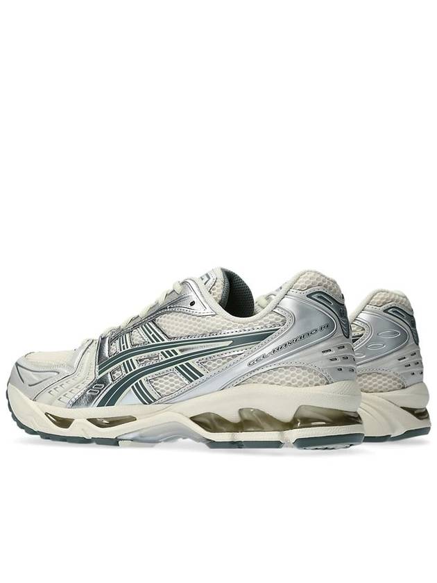 Gel Kayano 14 Low Top Sneakers Birch Dark Pewter - ASICS - BALAAN 4