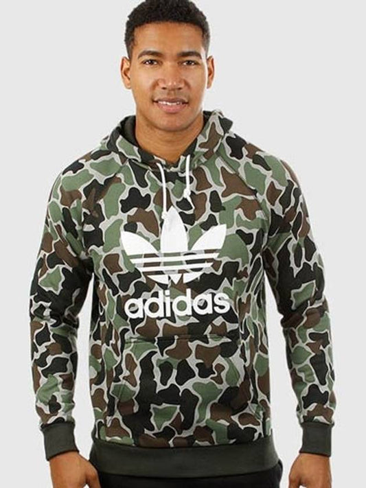 01BS4952OriginalTrefoil Camo Hooded TShirtCamo - ADIDAS - BALAAN 1