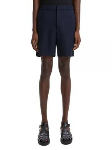 Performance Knit Tapered Drawstring Short Navy - THEORY - BALAAN 1