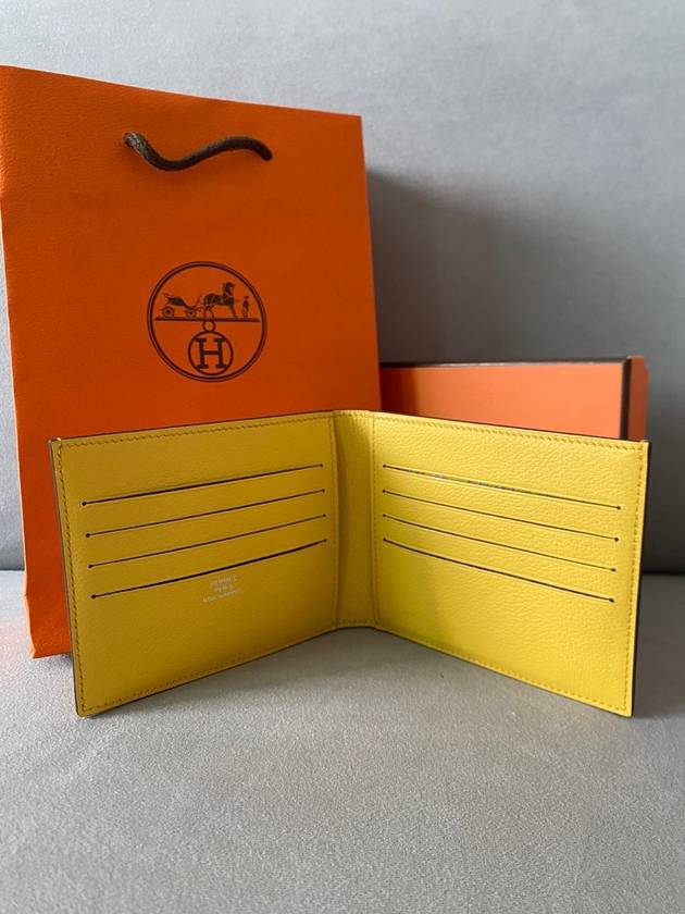 Citizen Twill Compact Half Wallet Sun - HERMES - BALAAN 3