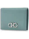 Women's Gancini Half Wallet 22 D780 LUCKY CHAR 0770020 - SALVATORE FERRAGAMO - BALAAN 2