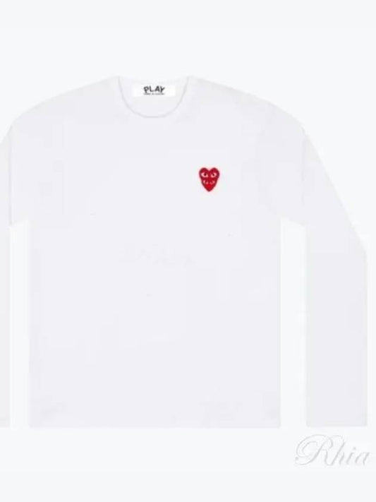 Double Heart T-Shirt P1T291 2 - COMME DES GARCONS - BALAAN 2