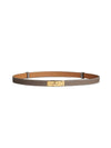 Women's Kelly 18 Belt Gold Etoupe - HERMES - BALAAN 1