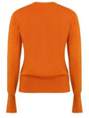 Bea Logo Wool Cardigan Orange - VIVIENNE WESTWOOD - BALAAN 3