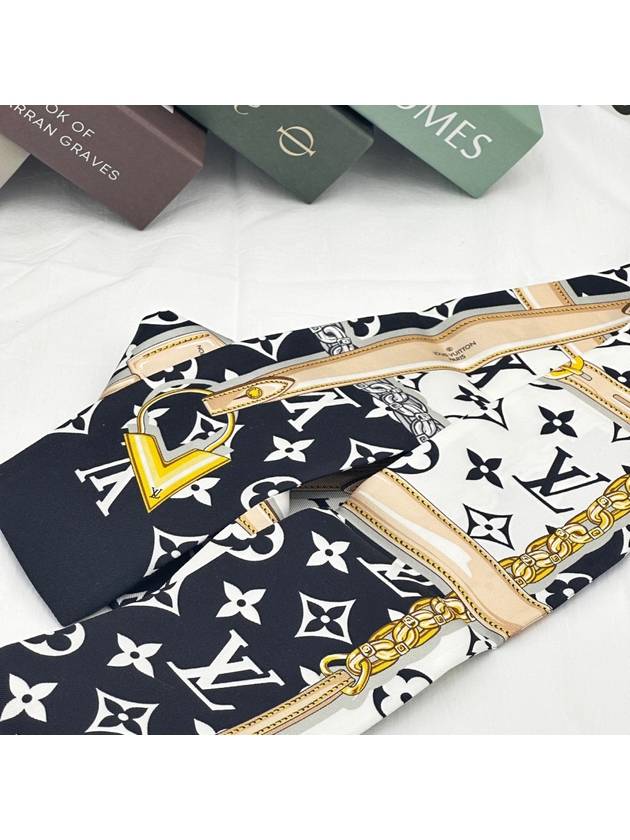 Monogram Confidential Scarf Black - LOUIS VUITTON - BALAAN 4