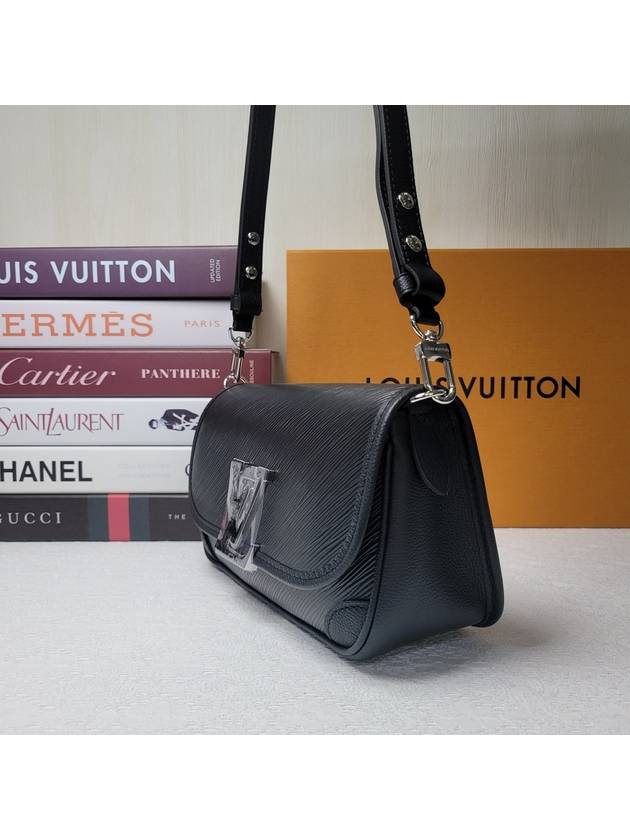 Buci Epi Shoulder Bag Black - LOUIS VUITTON - BALAAN.