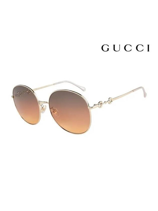 Sunglasses GG0881SA 004 Round Metal Men Women - GUCCI - BALAAN 2