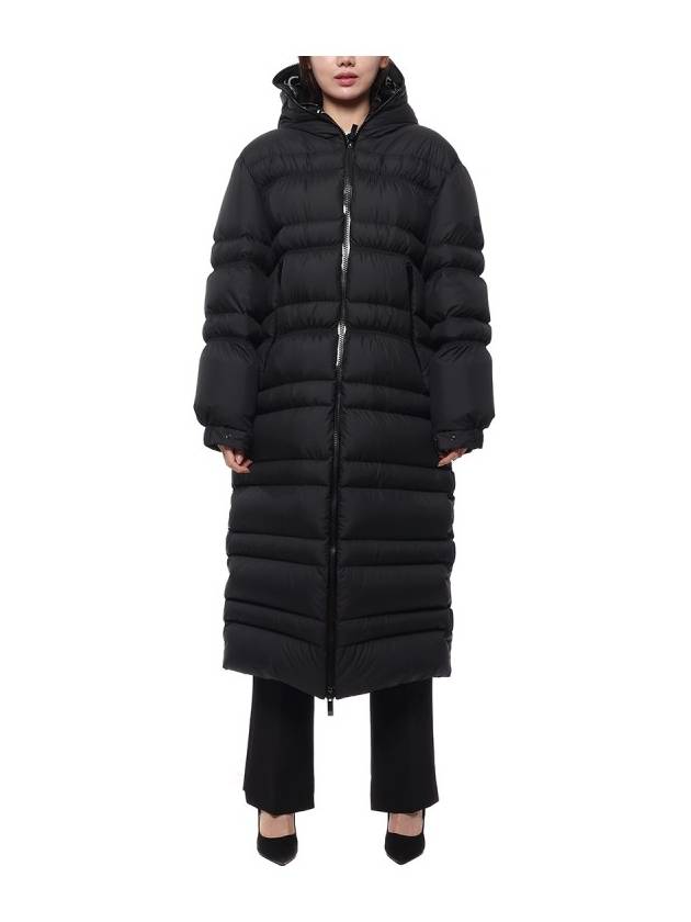 Women's Tumen Down Long Padding Black - MONCLER - BALAAN 4