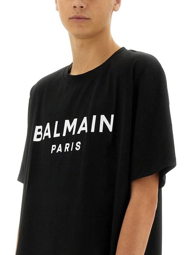 Balmain T-Shirt With Logo - BALMAIN - BALAAN 4