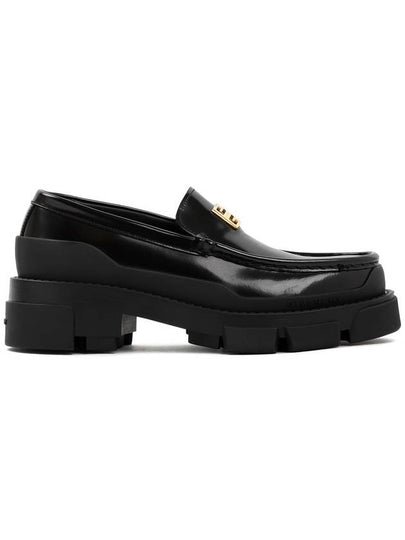 4G Terra Leather Loafers Black - GIVENCHY - BALAAN 2