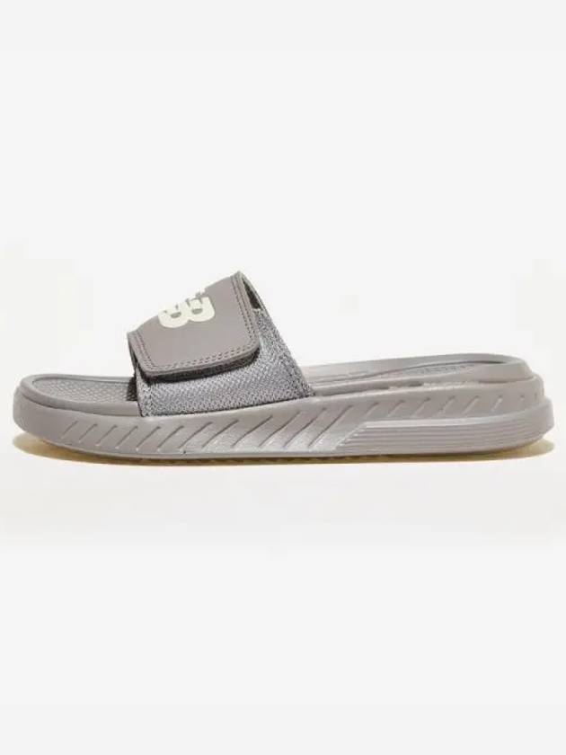 Logo Slippers Grey - NEW BALANCE - BALAAN 2