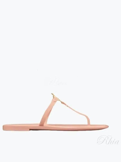 Roxanne Jelly Logo Flip Flops Meadowsweet - TORY BURCH - BALAAN 2