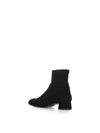 GRACE suede ankle boot heels SOCK BOOTIE StrBlack - STUART WEITZMAN - BALAAN 4