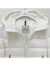 Kids Logo Patch MERARY Down Padding Jacket 12Y 14Y Ivory 1A00035 5968E 032 - MONCLER - BALAAN 3