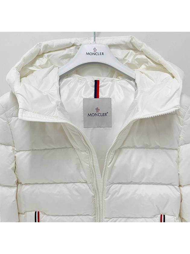 Kids Logo Patch MERARY Down Padding Jacket 12Y 14Y Ivory 1A00035 5968E 032 - MONCLER - BALAAN 3