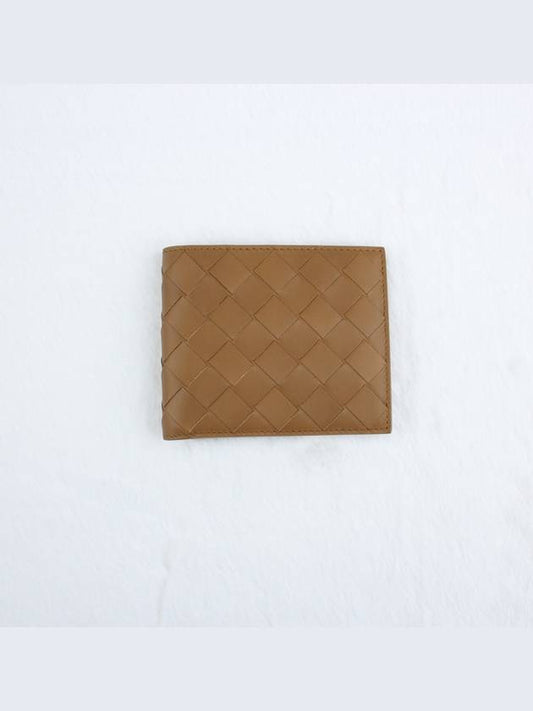 Intrecciato Bifold Half Wallet Acorn - BOTTEGA VENETA - BALAAN 2