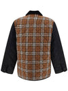 Vintage Check Quilted Jacket Brown - BURBERRY - BALAAN 4