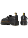 Addina Flower Buckle Leather Loafer Black - DR. MARTENS - BALAAN 7