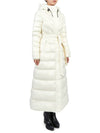 CALINA R CREAM Women's Hooded Long Padded Jumper Coat - MACKAGE - BALAAN 5