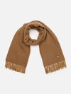 Bold Fox Head Patch Muffler Brown - MAISON KITSUNE - BALAAN 2