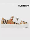 Vintage Check Low Junior Low Top Sneakers - BURBERRY - BALAAN 3