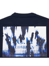 Graphic Printing Logo Sweatshirt Navy - CP COMPANY - BALAAN 9