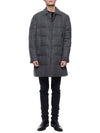 4 Bar Classic Wool Padding Grey - THOM BROWNE - BALAAN 4