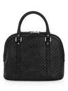 Micro GG Ssima Dome Tote Bag Black - GUCCI - BALAAN 4