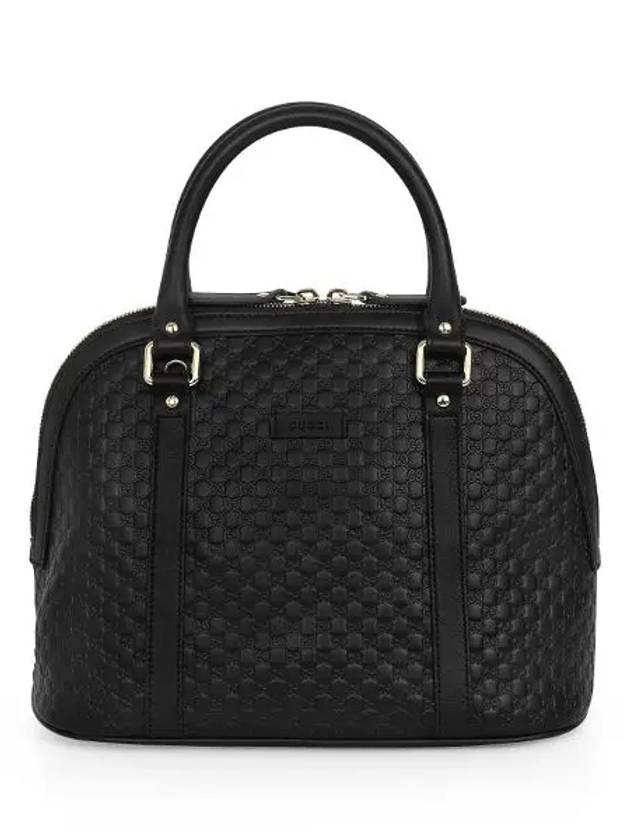 Micro GG Ssima Dome Tote Bag Black - GUCCI - BALAAN 2