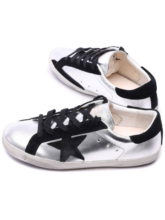 Superstar Low Top Sneakers Silver - GOLDEN GOOSE - BALAAN 7