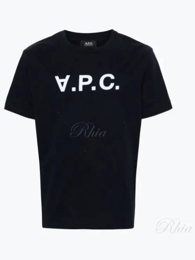 Standard Grand VPC Short Sleeve T-Shirt Navy - A.P.C. - BALAAN 2