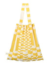 Tote bag grid yellow - PLEATSMAMA - BALAAN 5